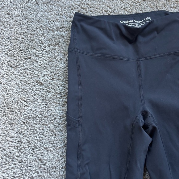 Outdoor Voices Black Leggings With Pockets Size XXS - Picture 3 of 7